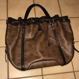 ✨ Last price-MCM drawstring tote one of a kind bag